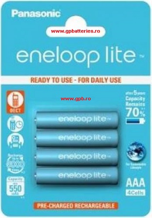 Eneloop acumulator ready to use Ni-MH AAA (R3) 550mA lite Power B4