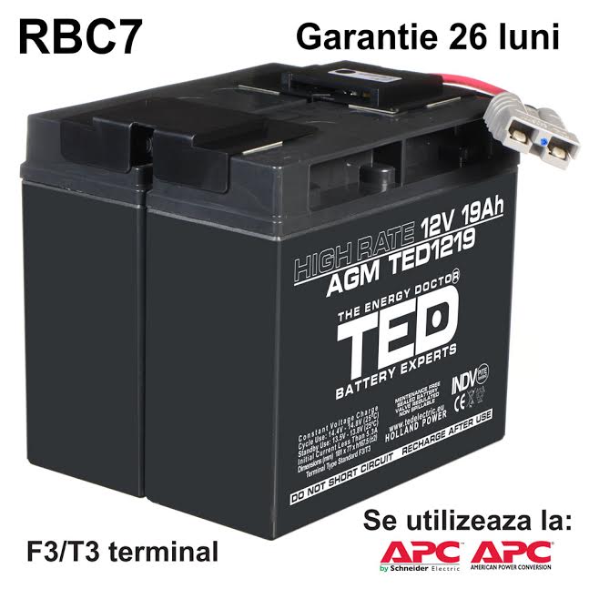 Acumulatori compatibili APC RBC7 din Olanda