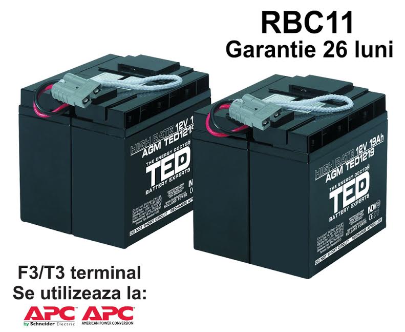 Acumulatori compatibili APC RBC11 din Olanda