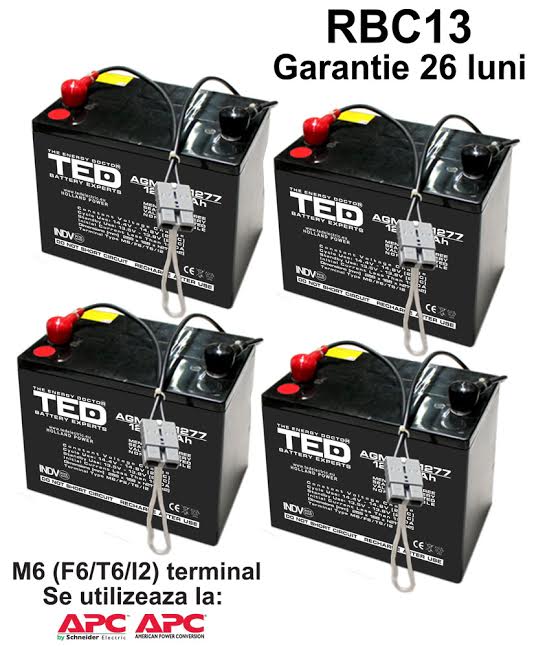  Acumulatori compatibili APC RBC13 din Olanda