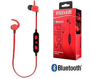 Maxell casca bluetooth SOLID BT100 Red 303981
