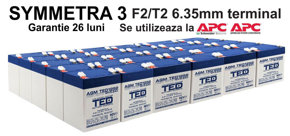 Acumulatori compatibili Symmetra 3 APC